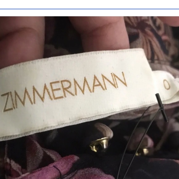 NWOT Zimmermann floral dress - Picture 8 of 11